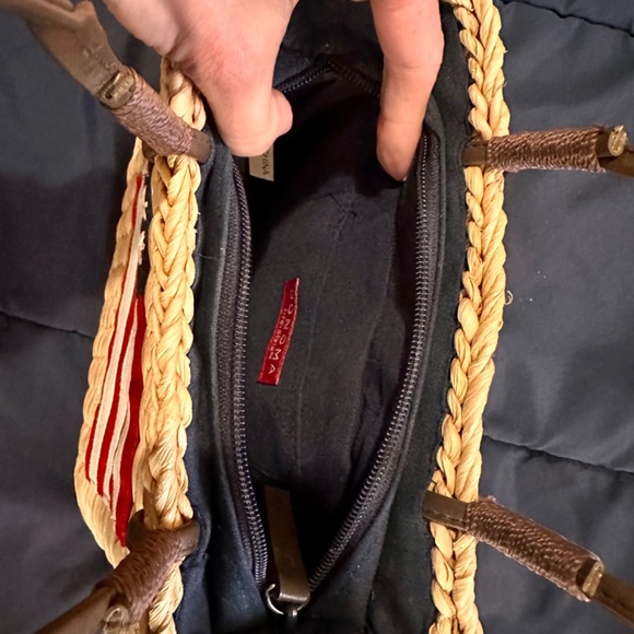 Sonoma Life Style Purse American Flag patriotic woven cute handbag for July 4th - Picture 4 of 8